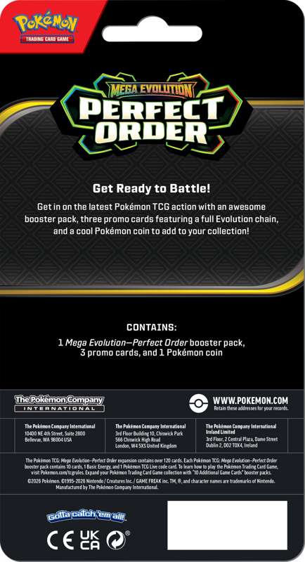 Pokémon Perfect Order Premium Checklane blister Meganium