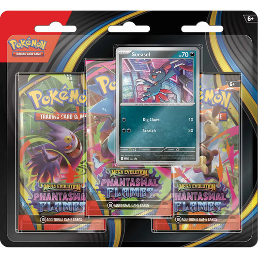 Pokémon Phantasmal Flames 3 Pack Blister Sneasel