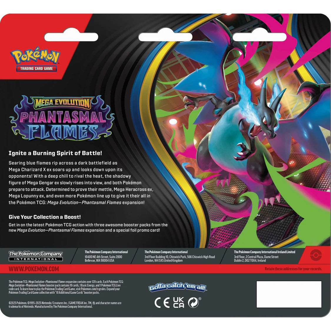 Pokémon Phantasmal Flames 3 Pack Blister Sneasel