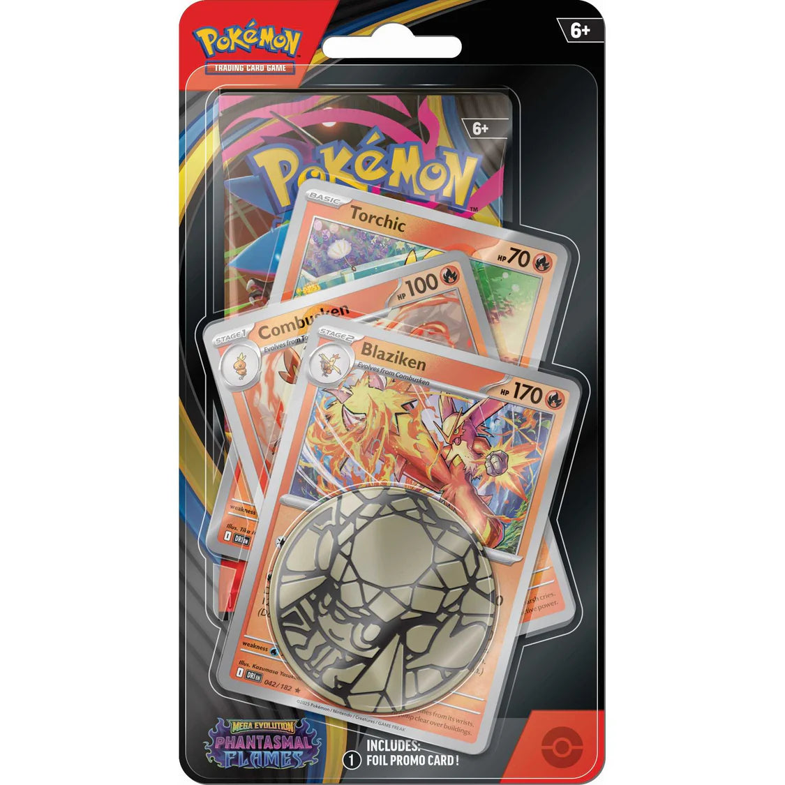 Pokémon Phantasmal Flames Premium Checklane Blaziken