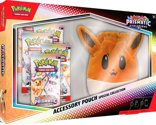 Pokémon Prismatic Evolutions Accessory Pouch Special Collection