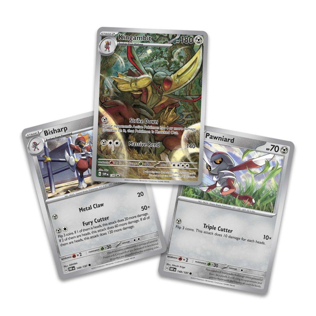 Pokémon Shrouded Fable Illustration Collection Kingambit