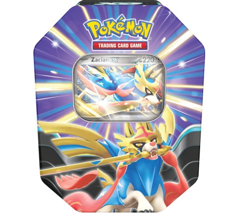 Pokémon Slashing Legends Tin Zacian EX