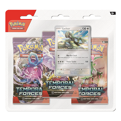 Pokémon Temporal Forces 3 Booster Blister Ciclizar
