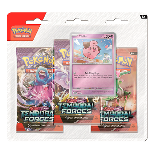 Pokémon Temporal Forces 3 Booster Blister Cleffa