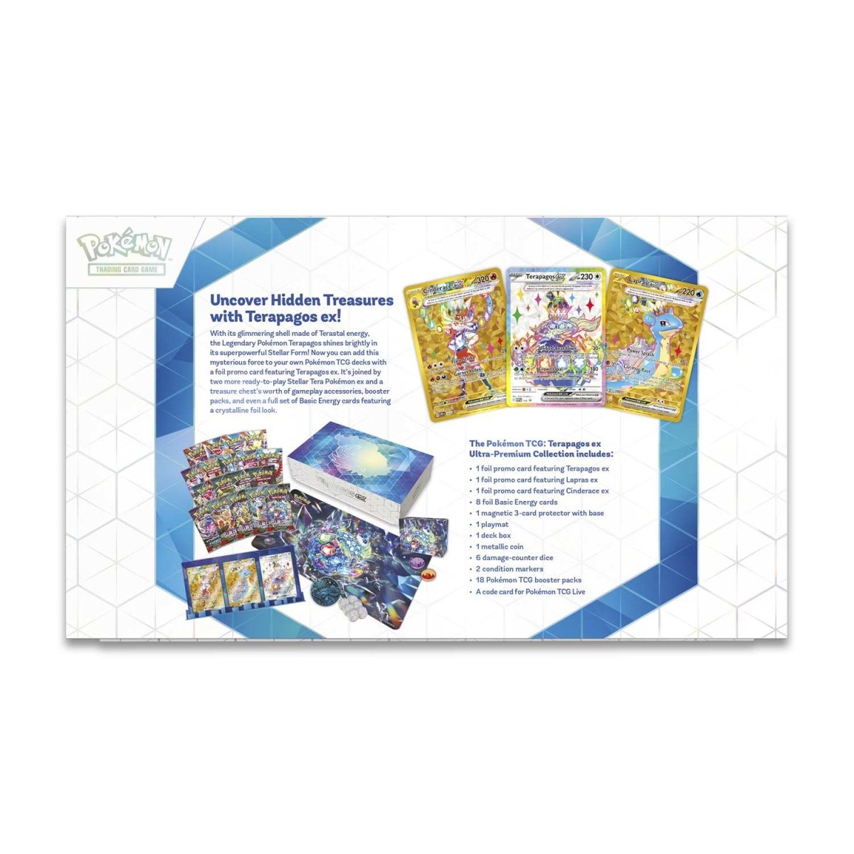 Pokémon Terapagos ex Ultra Premium Collection