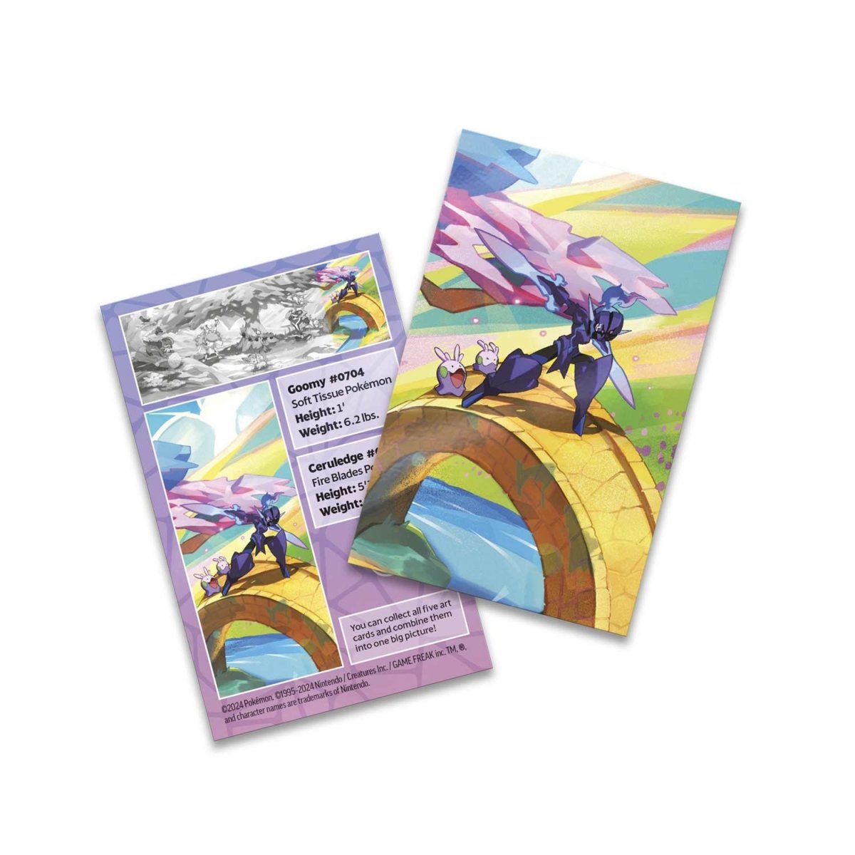 Pokémon Vibrant Paldea Mini Tin Goomy & Ceruledge