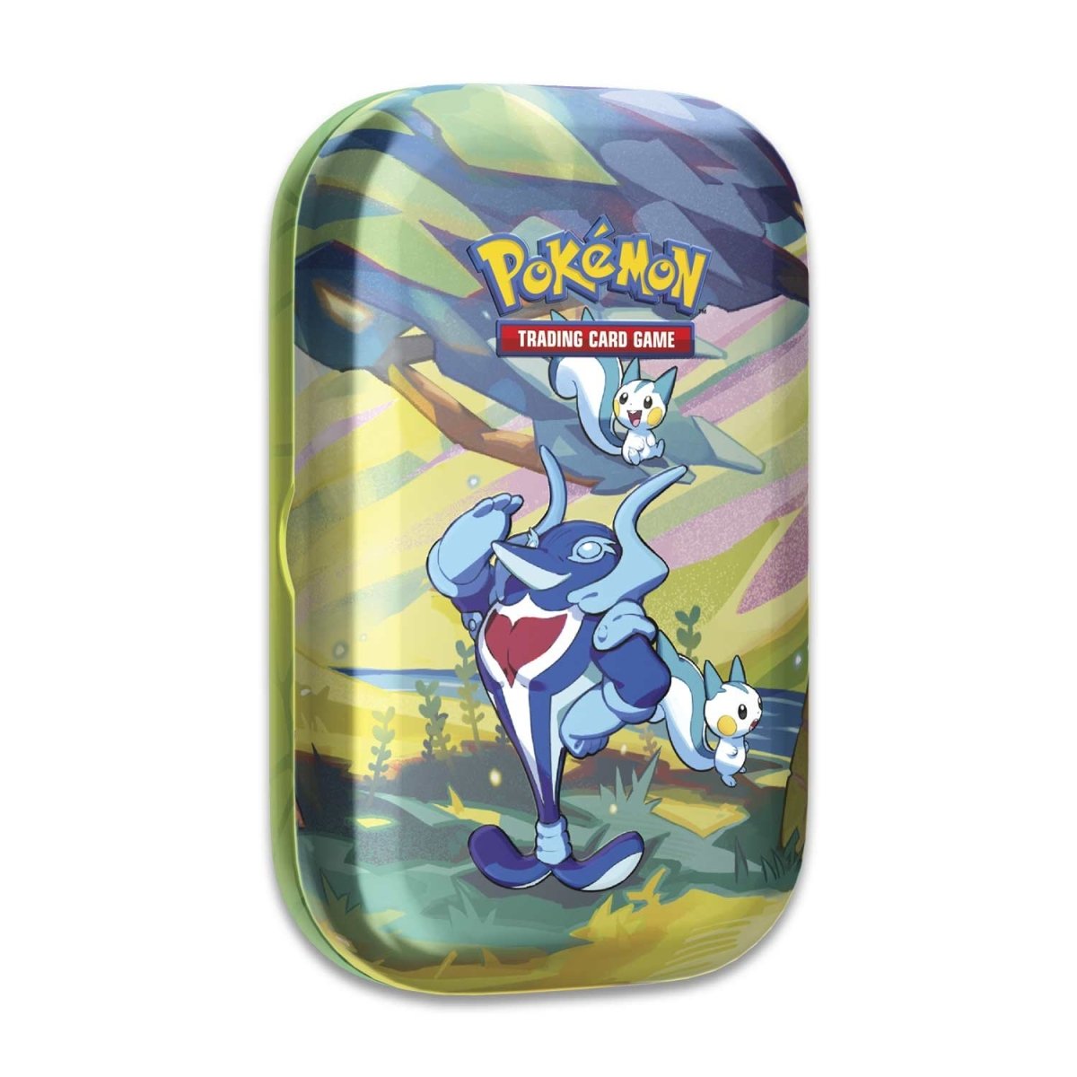 Pokémon Vibrant Paldea Mini Tin Pachirisu & Palafin