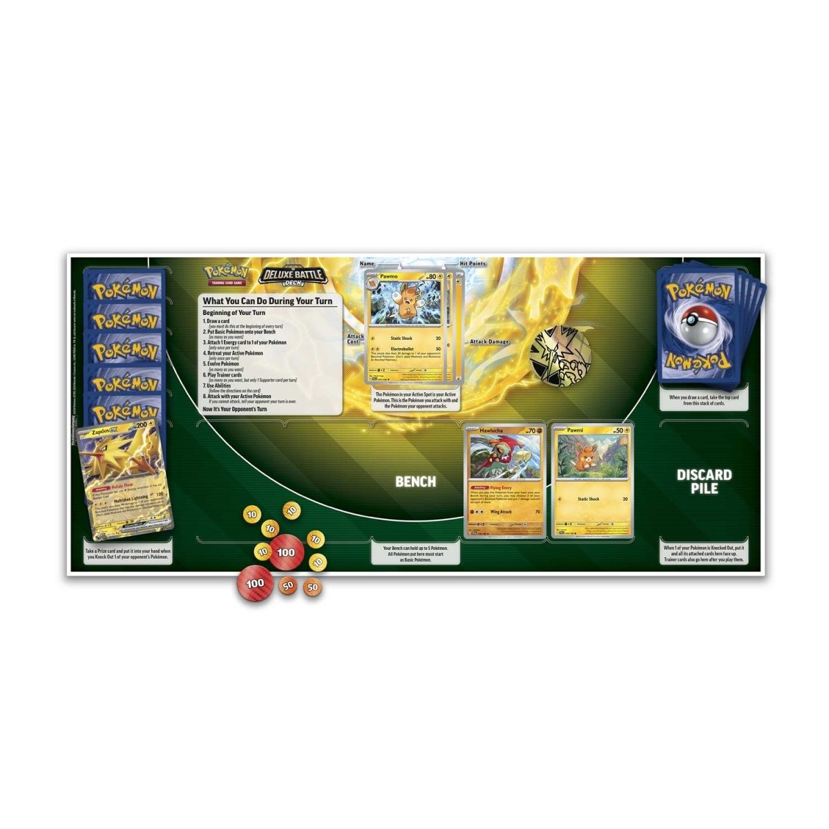 Pokémon Zapdos ex Deluxe Battle Deck