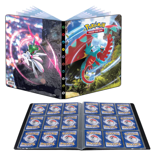 Pokémon 9-Pocket portfolio Scarlet and Violet Roaring Moon and Iron Valiant