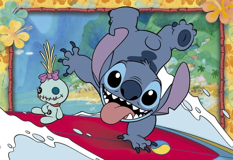 Puzzel Disney Stitch & Angel 2x20 stukjes
