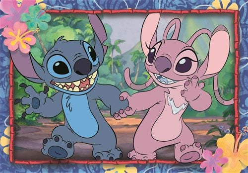 Puzzel Disney Stitch & Angel 2x20 stukjes