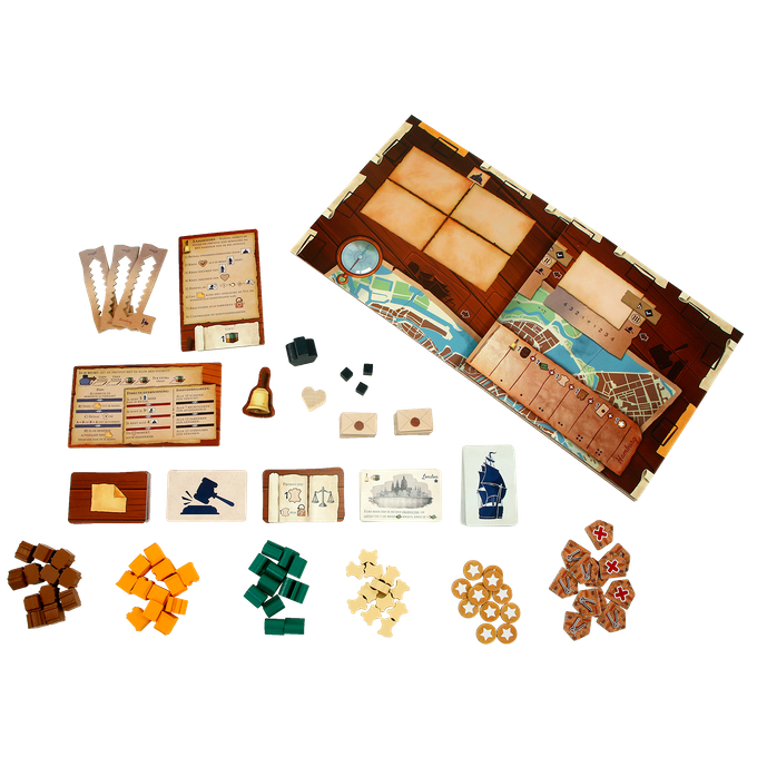 Stedenstrijd Bordspel