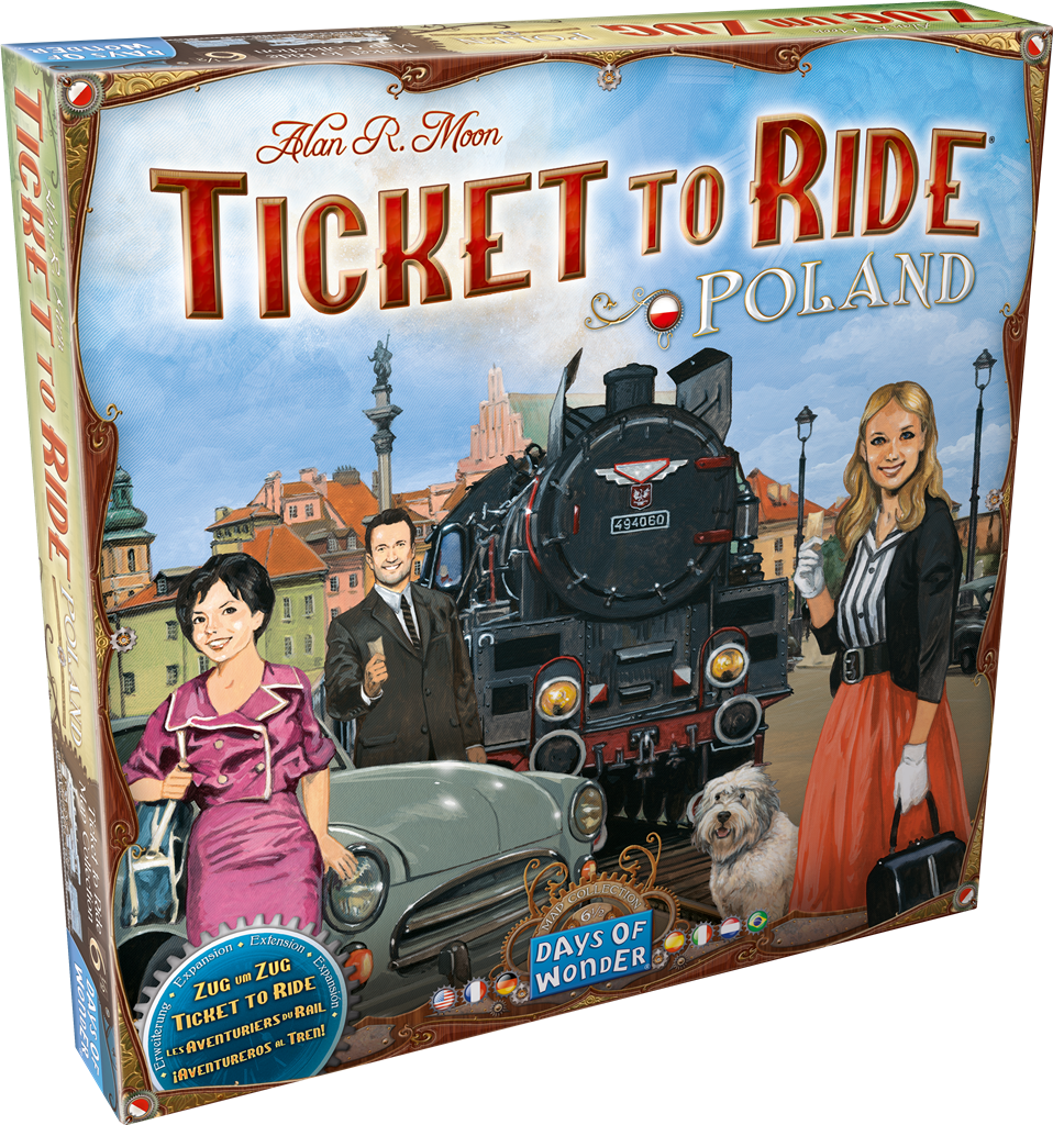 Ticket to Ride Polen uitbreiding
