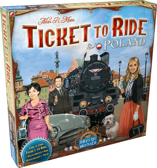 Ticket to Ride Polen uitbreiding