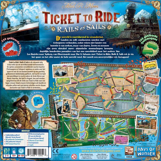 Ticket to Ride Rails & Sails