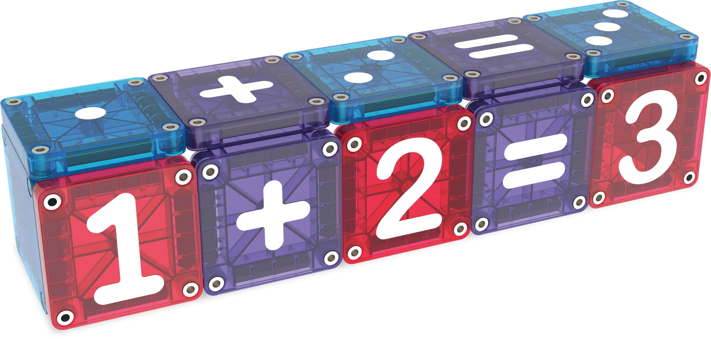 MAGNA-TILES® microMAGS Learn Numbers 56 stuks