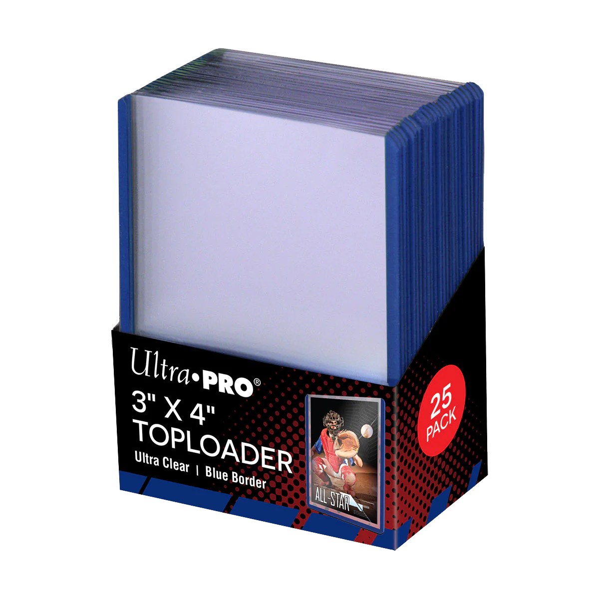 Ultra Pro Toploader Colored Border