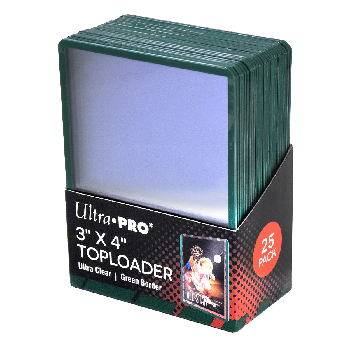 Ultra Pro Toploader Colored Border