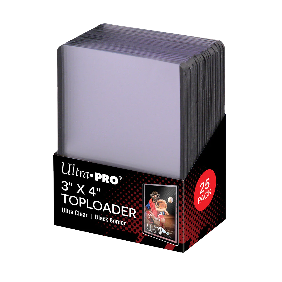 Ultra Pro Toploader Colored Border