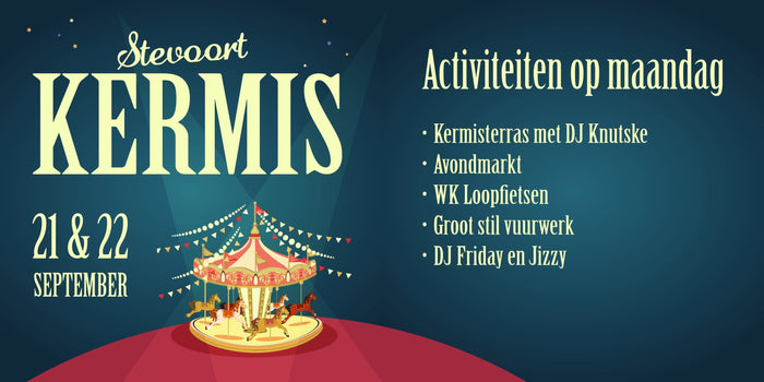 Avondmarkt in Stevoort 21 september 2026