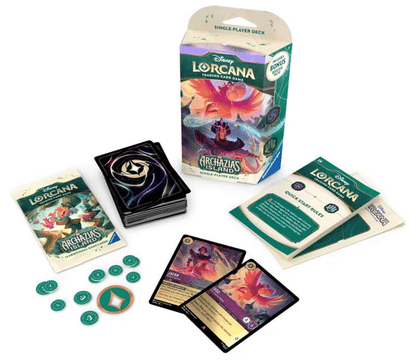 Disney Lorcana Archazia's Island Starter Deck Iago & Jafar