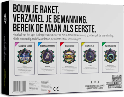 Astronaugthies Dobbel naar de Maan