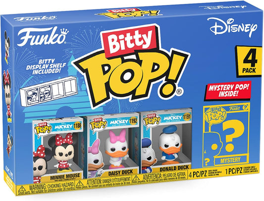 Funko POP! Bitty Pop 4 Pack Disney Mickey Mouse