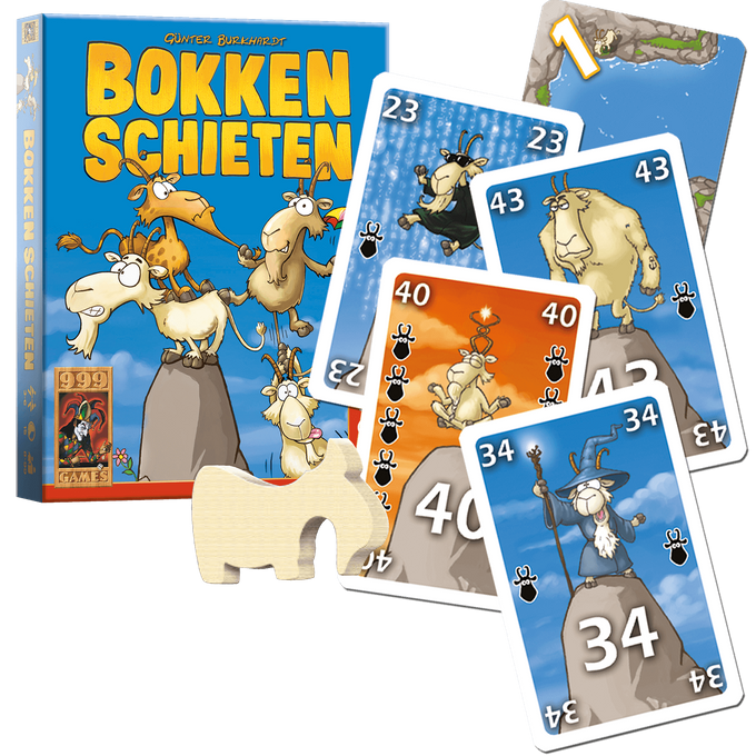 Bokken schieten ! Kaartspel