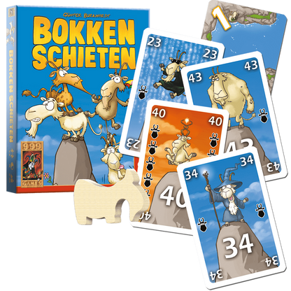 Bokken schieten ! Kaartspel