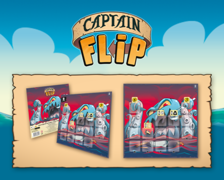 Captain Flip in de kaken van de Kraken