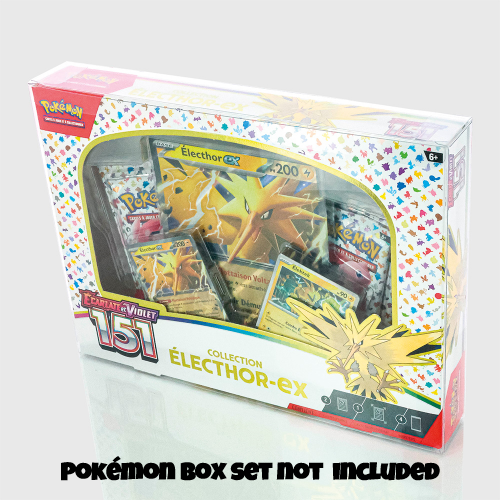 Clear case for 4 booster set (1 case)
