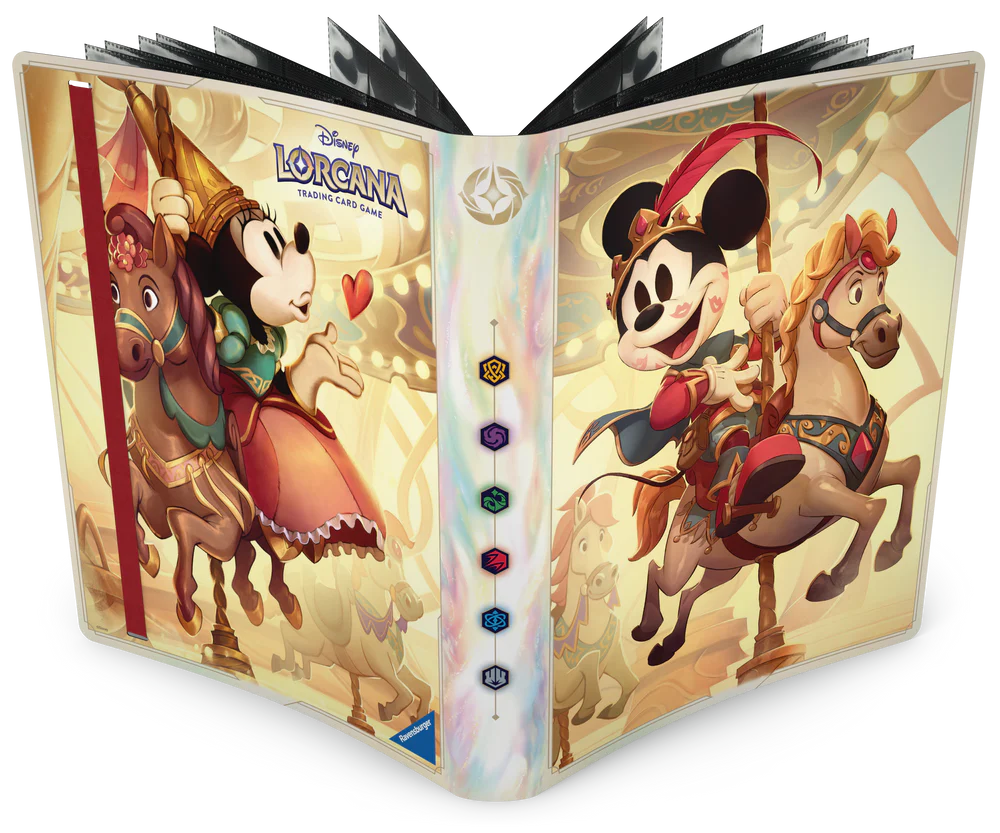 Disney Lorcana 9-Pocket Portfolio Iconic Mickey & Minnie (Attack of the Vine!)