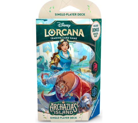 Disney Lorcana Archazia's Island Starter Deck Belle & Beast