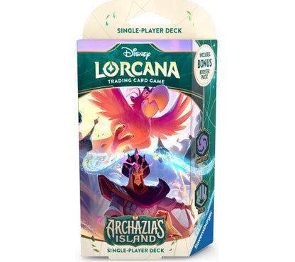 Disney Lorcana Archazia's Island Starter Deck Iago & Jafar