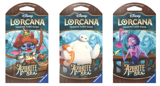 Disney Lorcana Azurite Sea Boosterpack