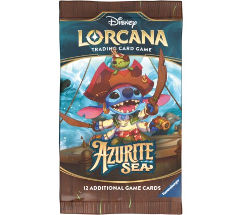 Disney Lorcana Azurite Sea Starter Deck Go Go Tomago & Gadget Hackwrench