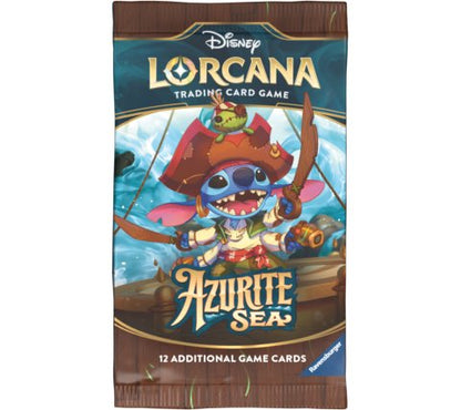 Disney Lorcana Azurite Sea Starter Deck Go Go Tomago & Gadget Hackwrench