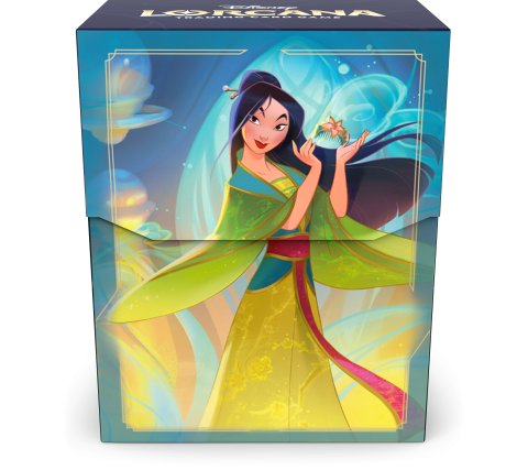 Disney Lorcana Fabled Deck Box Mulan