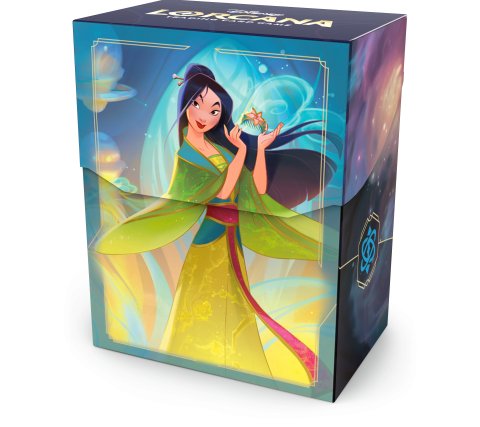 Disney Lorcana Fabled Deck Box Mulan