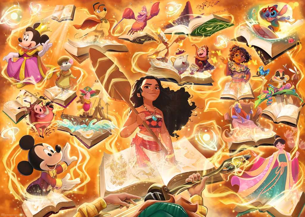 Disney Lorcana Puzzel Amber 1000 stukjes + 1 promo card