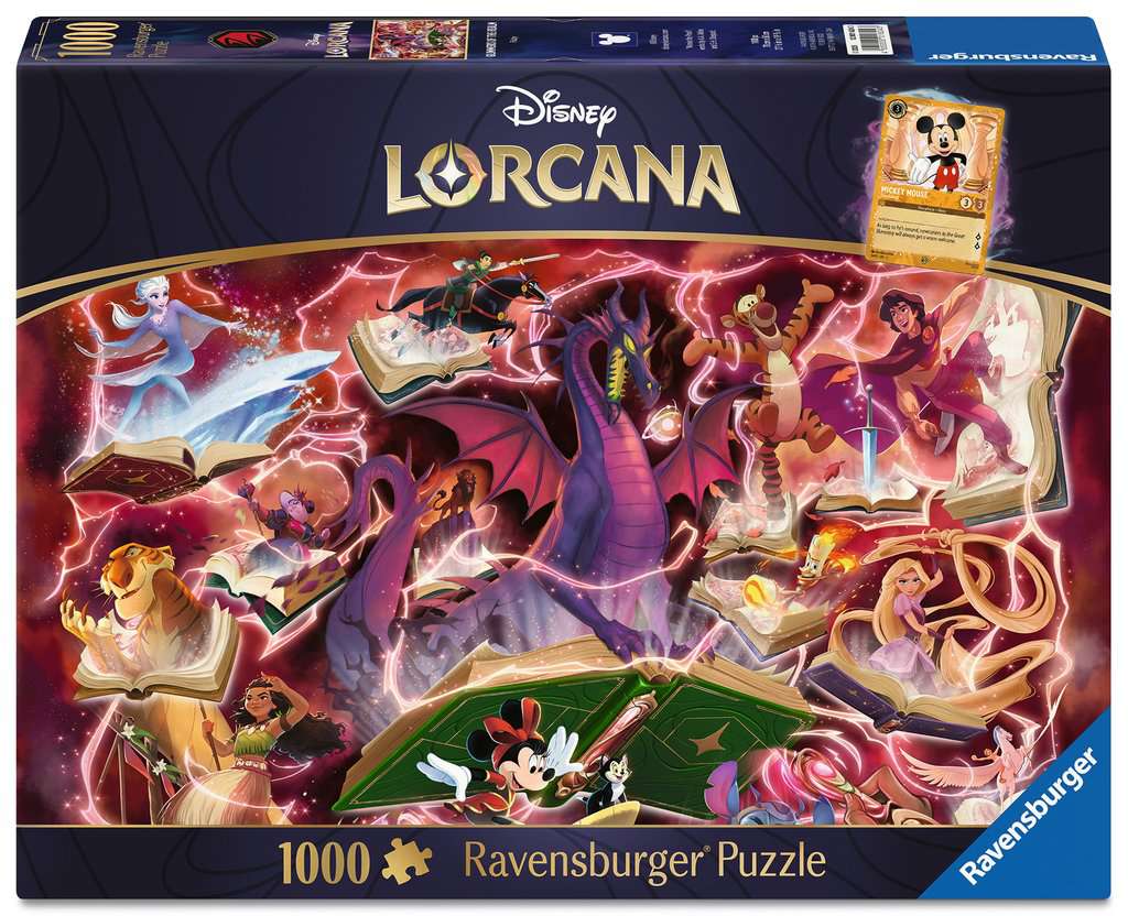 Disney Lorcana Puzzel Ruby 1000 stukjes + 1 promo card