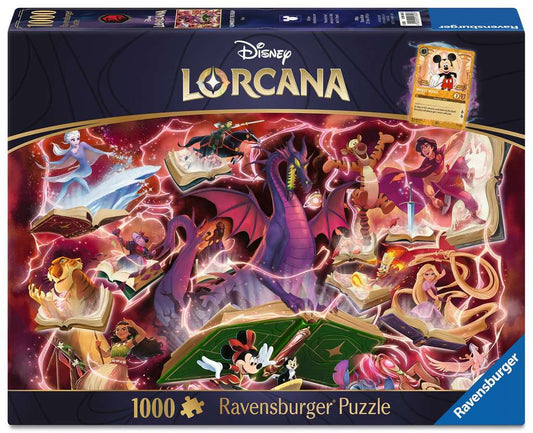Disney Lorcana Puzzel Ruby 1000 stukjes + 1 promo card