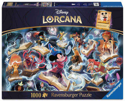 Disney Lorcana Puzzel Steel 1000 stukjes + 1 promo card