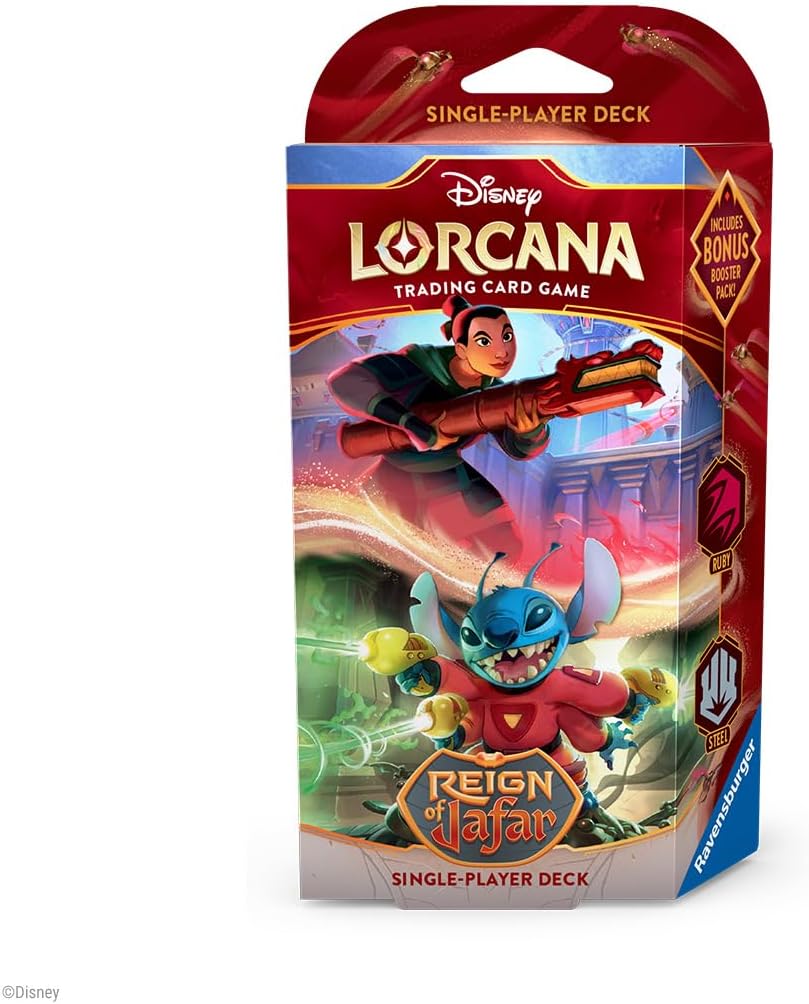 Disney Lorcana Reign of Jafar Starter Deck Mulan & Stitch