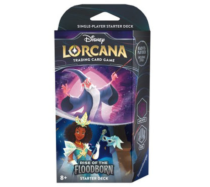 Disney Lorcana Rise of the Floodborn Starter Deck Merlin & Tiana