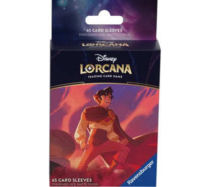 Disney Lorcana Shimmering Skies Aladdin Card Sleeve Pack