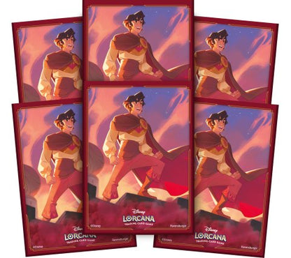 Disney Lorcana Shimmering Skies Aladdin Card Sleeve Pack