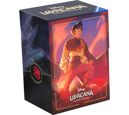 Disney Lorcana Shimmering Skies Aladdin Deck Box