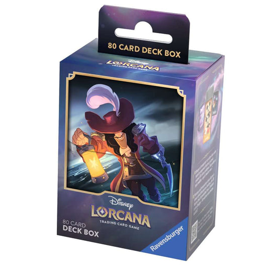 Disney Lorcana The First Chapter Captain Hook Deck Box